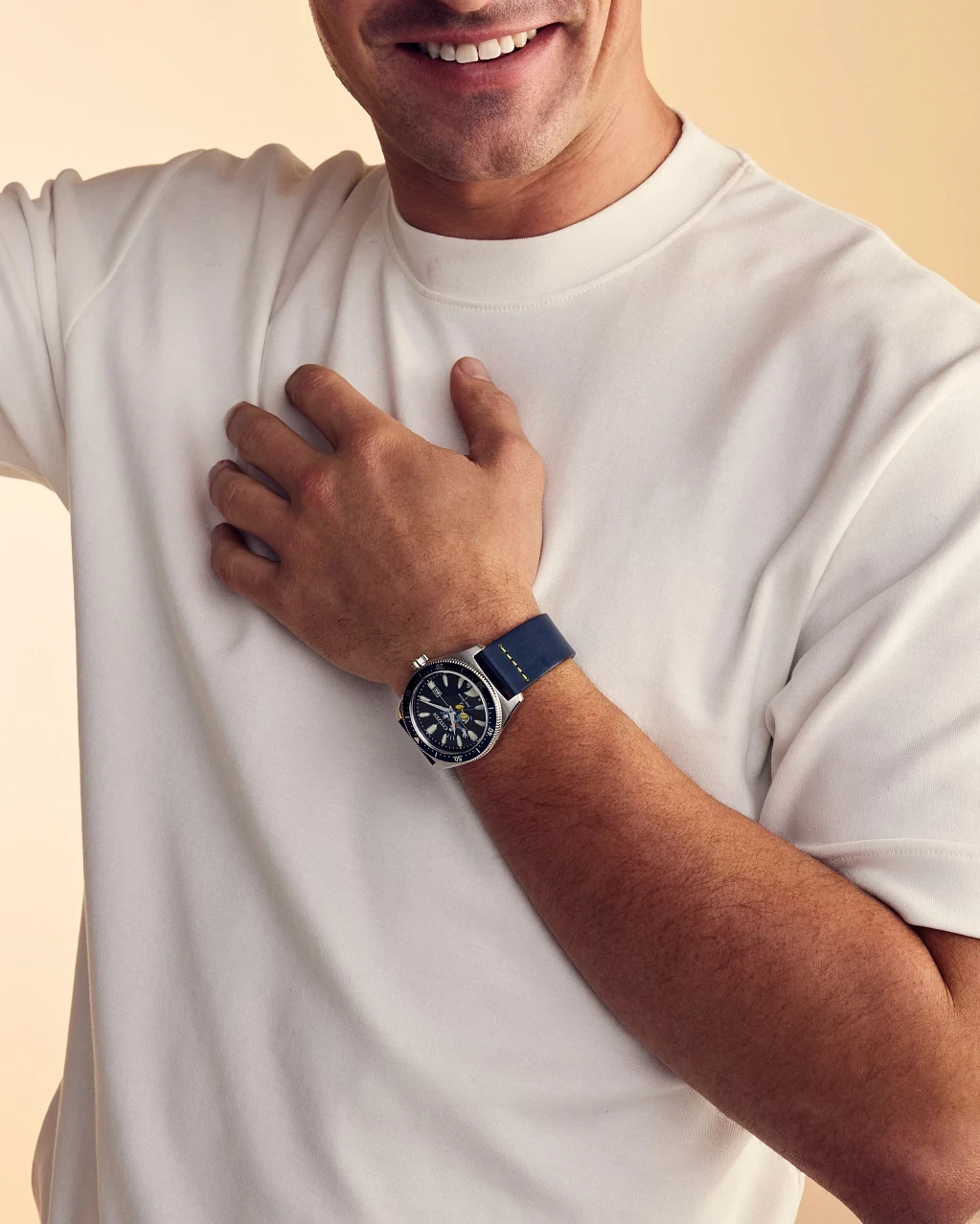 Donald Duck Blue Dial Leather Strap AW1790-05W | CITIZEN